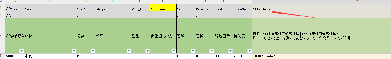 服务端cfg_equip
