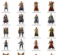 精细化复古素材-75件高清武器-30套高清衣服-50张地图原件（需自己切割）-带原图资